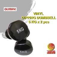 5KG VINYL Dipping Dumbell [5kg x 2pcs]