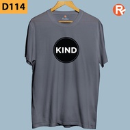 Kind - Graphic Tee [XS-5XL] - 100% Cotton - Charcoal