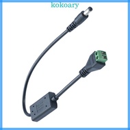 KOK Short 30cm 2Pin To DC5 5x2 1mm Male Step Down Cable DC5V-25V to 5V Converter