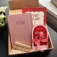 Gift box 2026 Planner notebookCNY, 2026 calendar, Pre-wrapped Gift set, Gift Set for colleagues