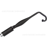 Mini Motorcycle Accessories 47/49CC Small Medium Sports Car 2-Stroke Engine Exhaust Pipe Muffler Iro