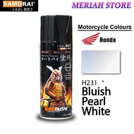 Samurai H231 Honda Bluish Pearl White Aerosol Spray Paint 400ml