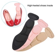 Insole Alas Kaki High Heels Sepatu Liner Grip Wanita 4D Anti Lecet Pelindung Penyangga Sisipan Banta