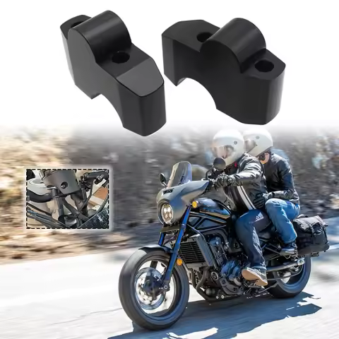 For HONDA Rebel 1100 CMX1100 Motorcycle Handlebar Riser Mount Clamp cmx 1100 Rebel1100 High Lifter R