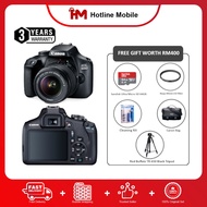 Canon EOS 3000D DSLR Camera with EF-S 18-55mm III | Original Canon Malaysia