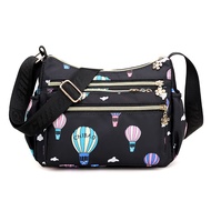 Chibao Multilayer One Shoulder Bag Crossbody Bag Lightweight Cloth Bag Backpack Oxford Cloth Womens 