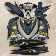 135LC V4-V7 MATT BLACK GOLD SILVER COVERSET CUSTOM