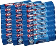 FRIO Aroma - 360 Scented Bin Liners 30 L, 24 x 15 Pieces Blue | Fragrance of Sea Fresh | 52 x 58 cm 