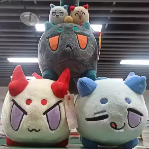 Official Game Available Arknights Plush Dolls Saga Dusk Nian Ling Ver Soft Stuffed Children Cute Toy