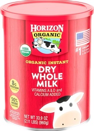 SỮA BỘT HỮU CƠ NGUYÊN KEM HORIZON ORGANIC INSTANT DRY WHOLE MILK 870G - USA