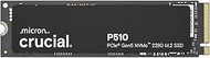 Crucial P510 2TB Gen5 NVMe SSD, Up to 10,000 MB/s, PCIe 5.0 M.2 2280 SSD, Internal Solid State Drive