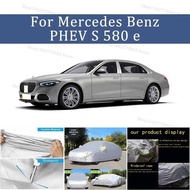 Cover Protection Sunscreen Heat Insulation Dust Resistant Scratch For Mercedes Benz PHEV S 580 e Car