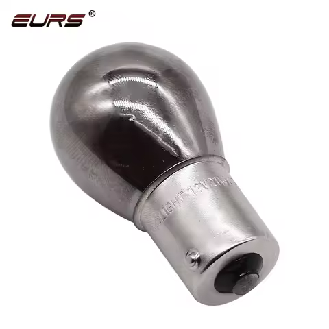 1PCS 581 P21W 1156 BA15S PY21W Chrome Silver Amber Red Car Rear Indicator Bulb Turn Signal Tail Brak