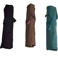 6 Pocket Japanese Chef Roll Bag Canvas Chef Backpack Storage Case Wallet Cover