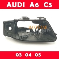 FOR AUDI A6 C5 03 04 05 LAMP BODY HEADLAMP BACK SHELL BACK COVER TAIL SHELL BLACK COVER REAR HOUSING