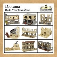 HBF Building MOC Diorama - SM00 - DIY Toy Building Miniature