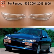 For Peugeot 406 2004 2005 2006 Transparent Headlamp Cover Headlight Mask Lampshade Lamp Shell Plexig