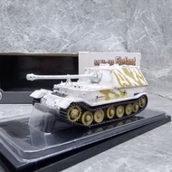 Veyron 60356 1/72 German Elephant Style Self-Anti-Tank Cannon Model Snow Camouflage Non-Alloy Model
