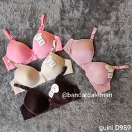 Guini D989 Jumbo Bra Original Import Large Cup Without Wire Size 40 42 44 46
