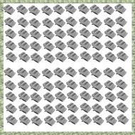 (DXCP) 100PCS Photovoltaic Cable Clip Cord Clamp 304 Stainless Steel Solar Cable Clip Solar Panel Ca