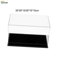 [Szlinyou1] Dustproof Protective Display Case, Transparent Organizer Box, Collectible Display Box for Action Figures, Statues, Collectibles, Dolls