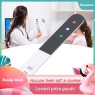 keaostore Vision Tester with Fixation Rod  Cartoon Pattern Optometry Test Card Bright Color for Chil