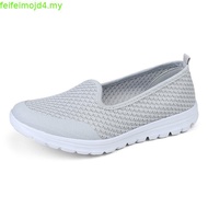 XES Ladies BSLCBT05 Casual Slip On Sneakers (Grey, Black)