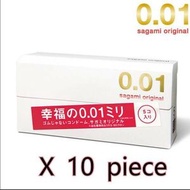 Sagami Original 0.01 Condoms, 10-Pack