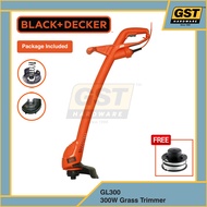 Black & Decker Corded Grass Trimmer 300W Included Spool Line GL300