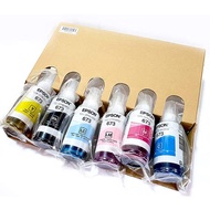 Epson T673 (BK/C/M/Y/LC/LM) 6สี หมึกเติมของ แท้100% L800/L805/L810/L850/L1800