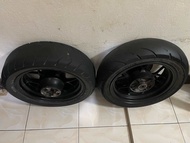 ล้อแม็กหลัง Msx Msx SF มือสอง พร้อมยาง ราคาต่อ 1 วง