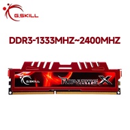 G SKILL Ripjaws X DDR3 8GB 1333MHz 1600MHz 1866MHz 2133MHz 2400MHz หน่วยความจำสำหรับเดสก์ท็อป240 Pin