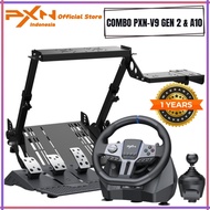 Combo PXN V9 GEN 2 and A10 Steering Wheel Stand