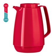 玻璃膽 真空保溫壺 1000ml - 紅色