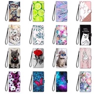 For Samsung Galaxy A51 A71 A13 A22 A32 4G 5G A515f A715f A5160 A7160 A225f A22s A226B A325f A326B Wallet Case Cute Painted Leather Cases Flip Phone Cover