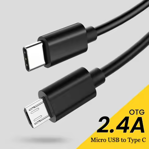 Type C to Micro USB Cable Fast Charging USB Type-C Adapter Cord for Samsung Huawei MacBook Pro OTG M