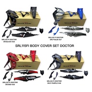 YAMAHA SRL115FI BODY COVER SET DOCTOR ( STICKER TANAM ) MONSTER DOXOU MOVISTAR RC BALCK FIRE EXR GP 