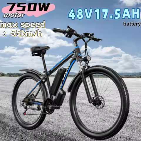 E-BYCCO-E8 Electric bike 750W motor 48V 17.5AH battery 85N.m Electric bicycle 55 km/h 29 inch tire M