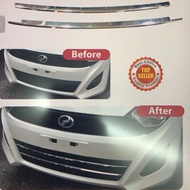 Perodua Axia G Front Lower Grill Chrome