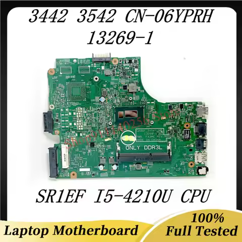 13269-1 For DELL Inspiron 15R 3442 3542 3443 3543 5748 Laptop Motherboard I3 I5 I7 CPU 820M GPU With