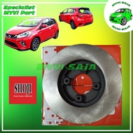 🍣SHOJI🍣 DISC ROTOR FRONT SET FOR PERODUA MYVI 2018