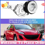 ZJ38-15-980 ZJ38-15-980C  Belt Tensioner Pulley Silvery Belt Tensioner Pulley Metal Belt Tensioner P