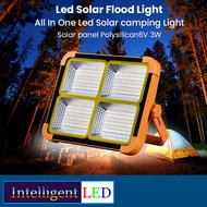 LED Emergency Light Rechargeable Solar Panel Emergency Light JD1000
