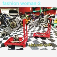 High Quality℡☾❧MESIN Engine Stand Universal Motorcycle Engine Stand Duck matic sport