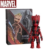 Guardians Of The Galaxy  Cos  Action Figures ของเล่นน่ารัก Small Tree Man Movable รูปปั้นตุ๊กตาสะสม
