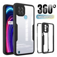 Double sided Case for Realme 6 6S 6Pro 7 7Pro 8 8Pro 8i 9 9i C12 C21 C21Y C25 C25S C25Y C30 C30S C33