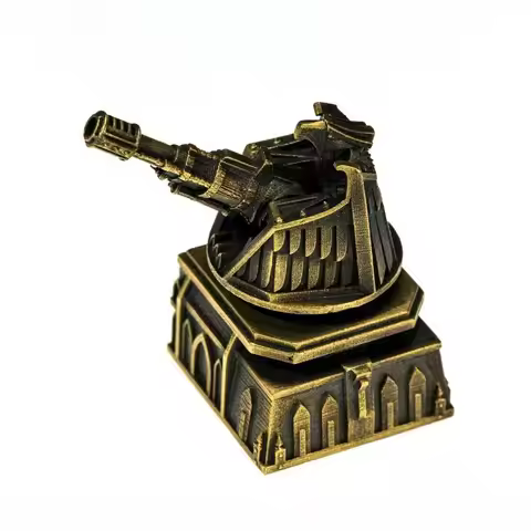 Pure Copper Star Casting Warhammer 40K Pendulum Mechanical Keyboard Cross Keyboard Hat Starship Macr