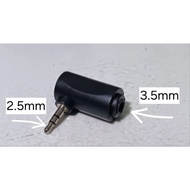 3.5 to 2.5 audio jack/ 3.5mm audio converter (jack) (male) to 2.5mm (female)