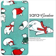 【Sara Garden】客製化 手機殼 蘋果 iPhone6 iphone6s i6 i6s 手繪可愛北極熊 保護殼 硬殼