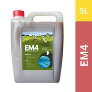 (5LITER) EM4 AKTIF Effective Microorganisms EM4 Penternakan EM Perikanan Pertanian Baja Fermentasi